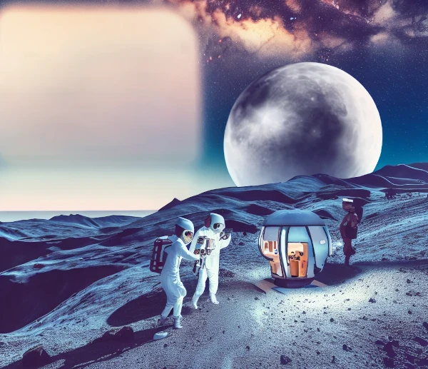 Live on moon Idea 3: Developing Lunar Tourism